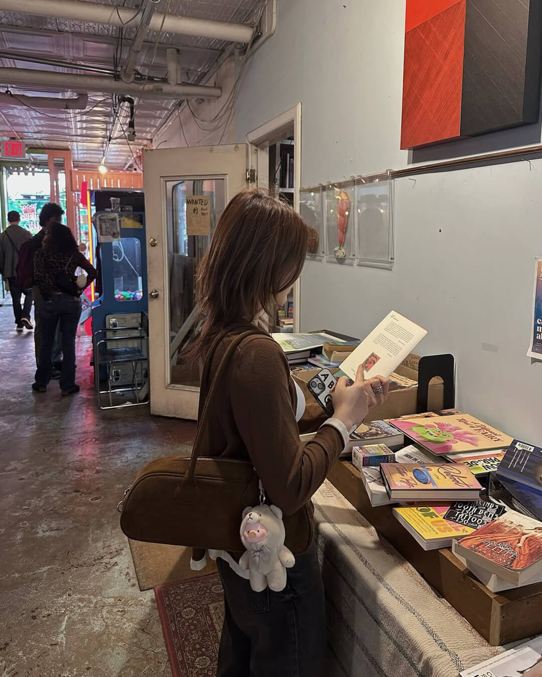 Aveline Vegan Suede Bag