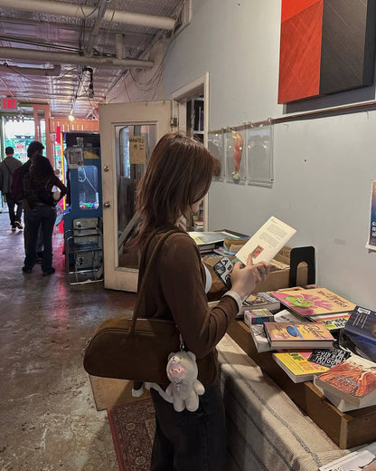 Aveline Vegan Suede Bag