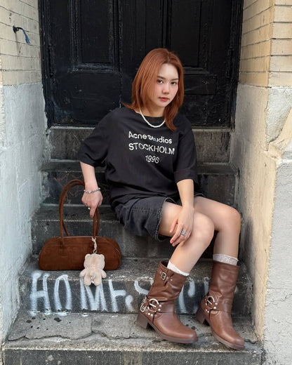 Aveline Vegan Suede Bag