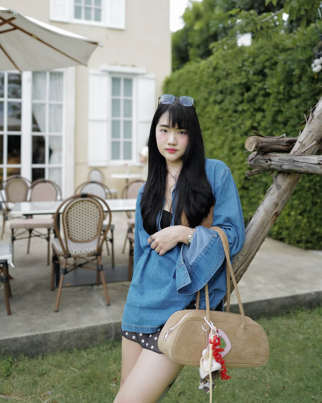 Aveline Vegan Suede Bag