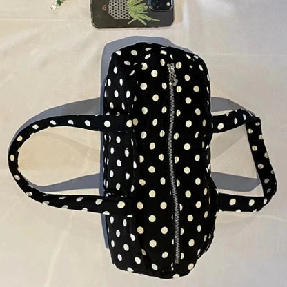 Kate Polka Dot Mini Duffle Bag