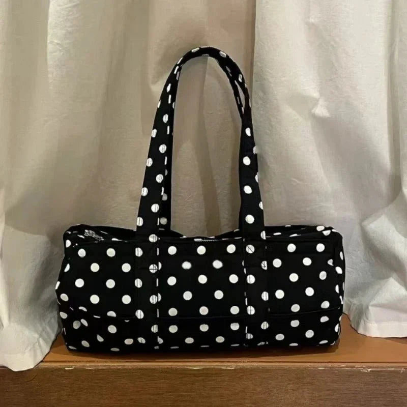 Kate Polka Dot Mini Duffle Bag
