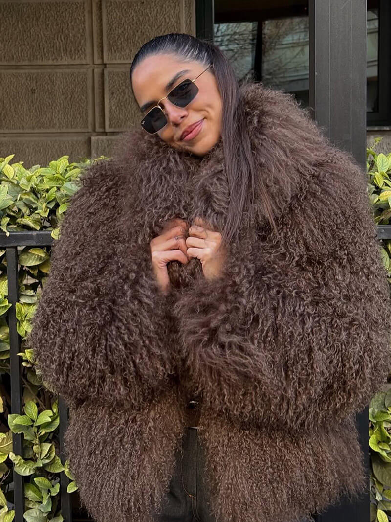 Bella Faux Fur Coat