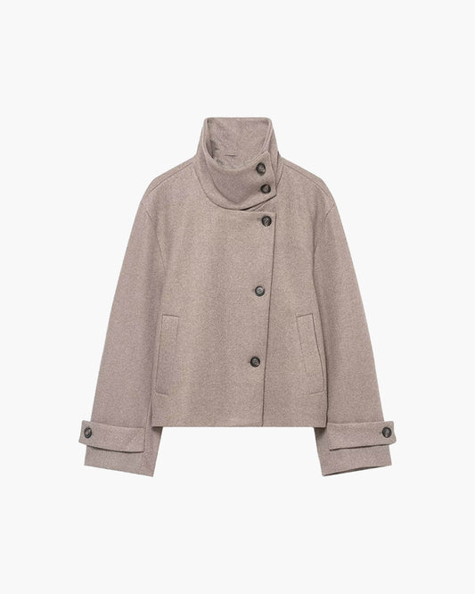 Ramona Jacket with Stand Collar