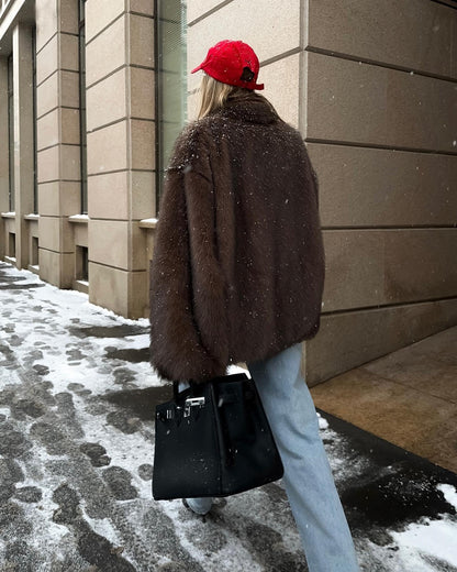 Tilda Faux Fur Coat
