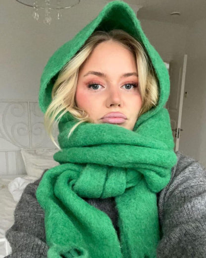 Tanya Tasseled Winter Scarf