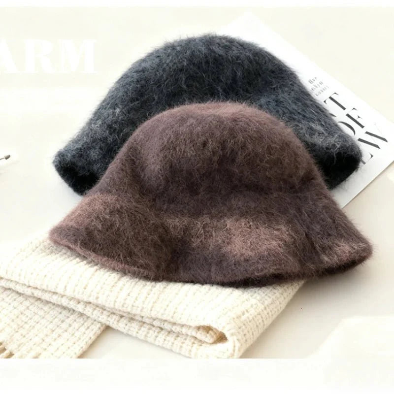 Kyla Fuzzy Bucket Hat